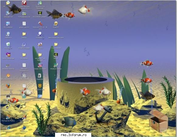 aquarium desktop 2009 aqarium desktop - a great program, no but the which can be run from shortcut